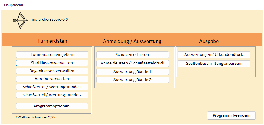 ms-archersscore Startbild